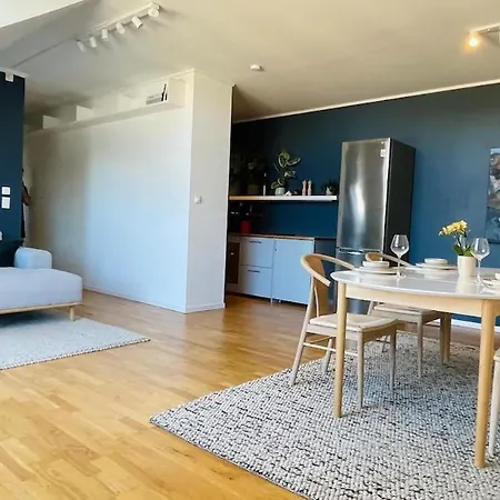 Penthouse Apartment Balcony,Parking And 2 Bedrooms Oslo Exterior photo